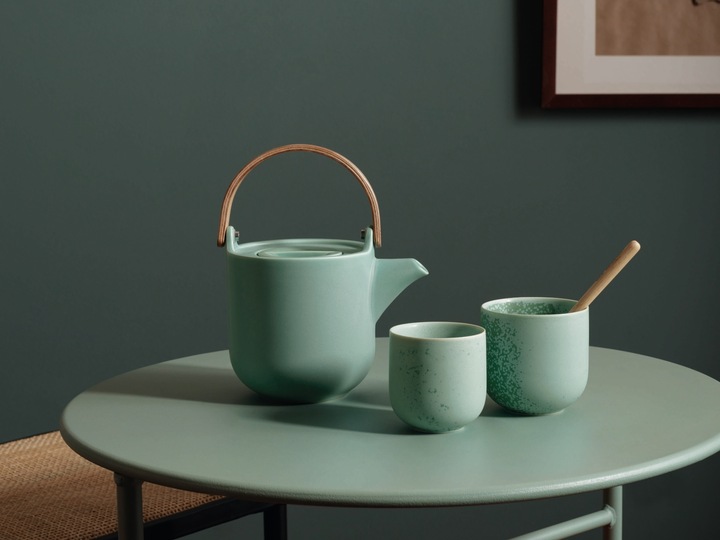 Produktbild ASA Selection ASA COPPA Kaffeetasse mit Untertasse minto 0,25 l (250 ml, 1 x)