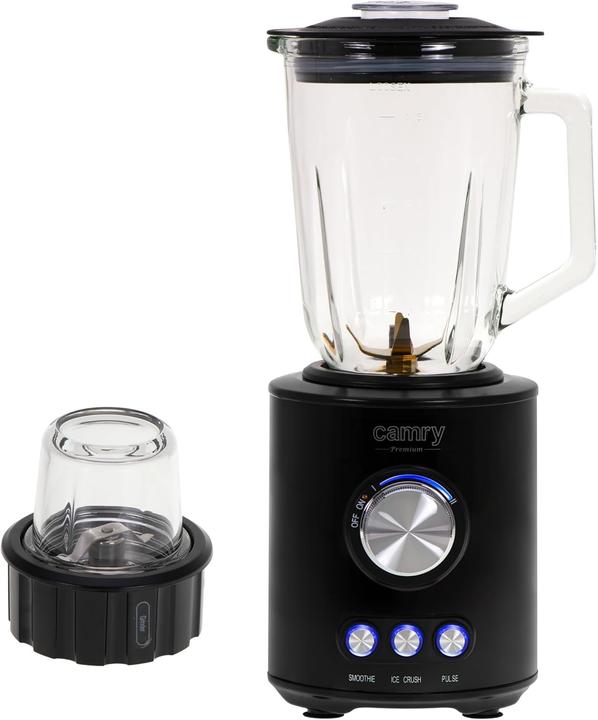 Image du produit Camry Blender | CR 4088 | Tabletop | 1800 W | Jar material Glass | Jar capacity 1.5 L | Ice crushing | Pia (1800 W)