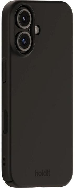 Produktbild Holdit Silikonhülle iPhone 16 Schwarz (Apple iPhone 16)