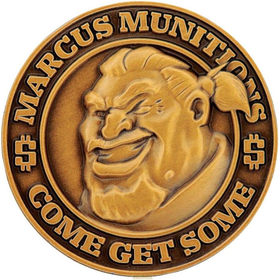 Fanattik, Monete, Borderlands Sammelmünze Marcus Munitions Limited Edition