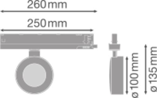 Actual product image Ledvance LED track spotlight
