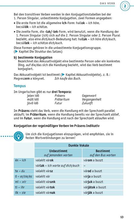 Actual product image Grammatik kurz & bündig Ungarisch (German, Hungarian, 2023)