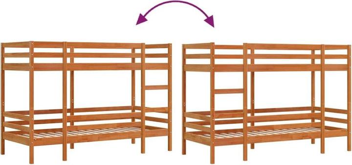 Produktbild vidaXL Etagenbett (90 x 200 cm)