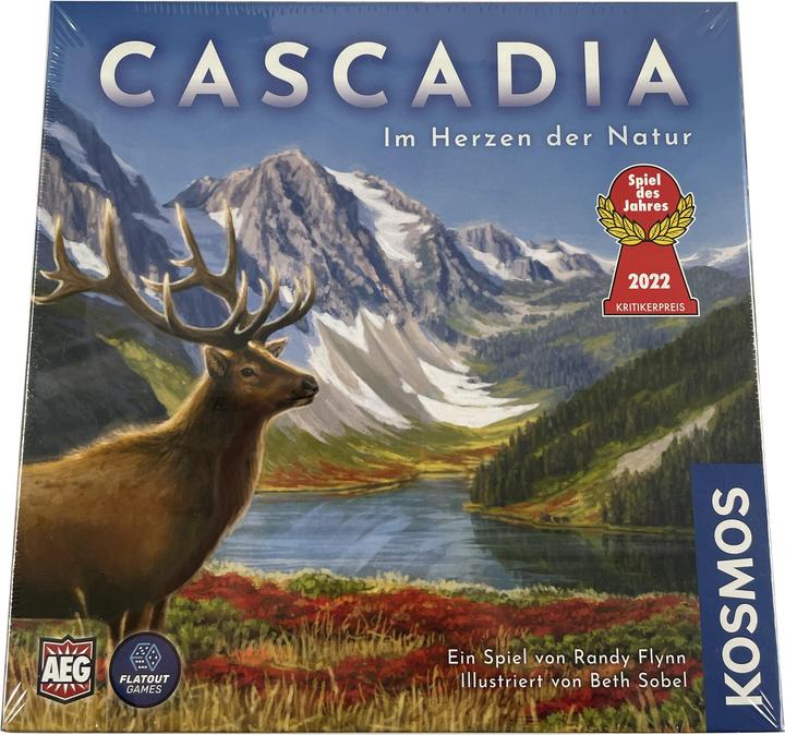 Actual product image Kosmos Familienspiel Cascadia – Im Herzen der Natur (German, 1 - 4 Players)