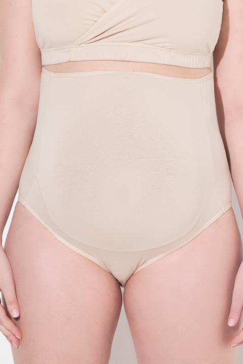 Immagine prodotto Ulla Popken Slip a vita alta Bellieva in cotone biologico GOTS con inserto sulla pancia (42, 44)