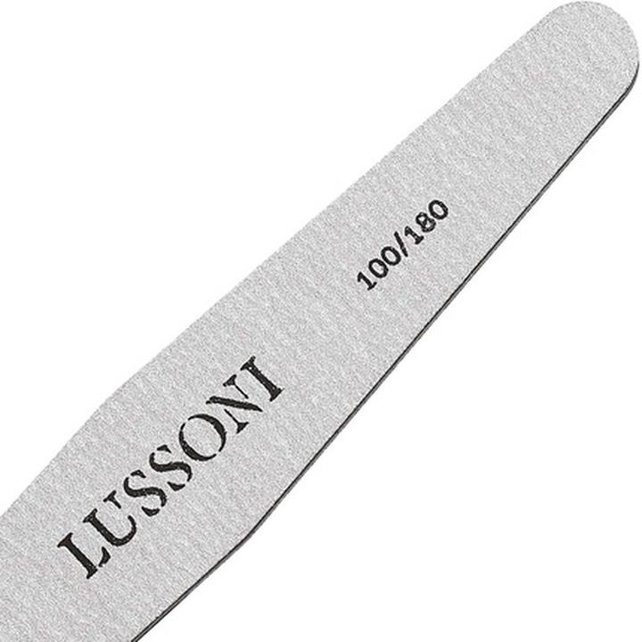 Produktbild Tools for Beauty T4B LUSSONI Trapezoid Professional Nail Files 100/180 Grit - Pack of 25