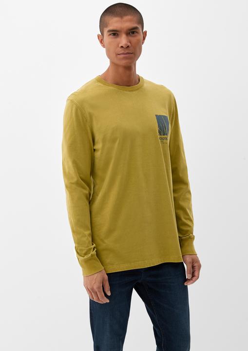 Produktbild s.Oliver T-Shirt Langarmshirt mit Print-Detail (S)