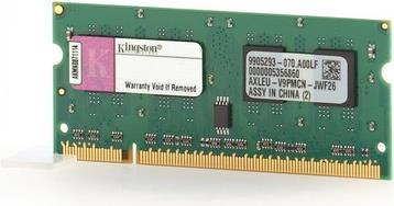 Actual product image Kingston 2GB DDR2-800 module, KAC-MEMG/2G (1 x 2GB, 800 MHz, DDR2-RAM, SO-DIMM)