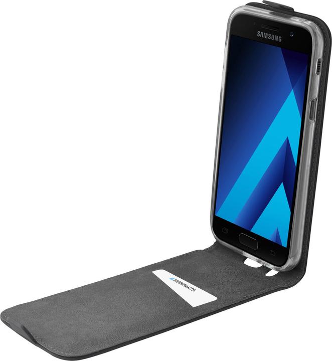 Actual product image Mobiparts Premium Flip TPU Case Samsung Galaxy A5 (2017) Black (Samsung Galaxy A5 (2017))
