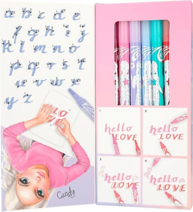 Produktbild Top Model Kalligraphy und Fineliner Set (Mehrfarbig, 8 x)