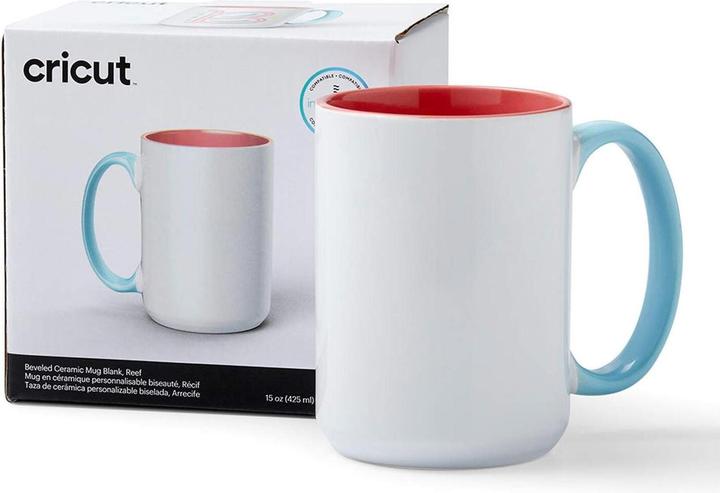 Produktbild Cricut Tasse Infusible Ink 425 ml, Rot/Weiss (425 ml, 1 x)