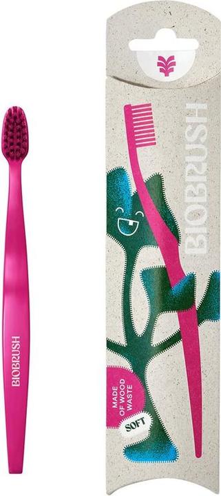 Actual product image Berlin biobrush Zahnbürste Kinder pink (1 x)