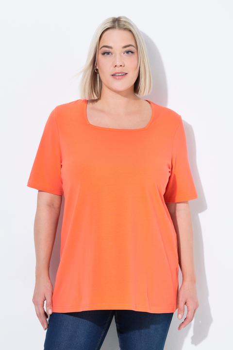 Produktbild Ulla Popken T-Shirt, A-Linie, Carré-Ausschnitt, Halbarm (42, 44)