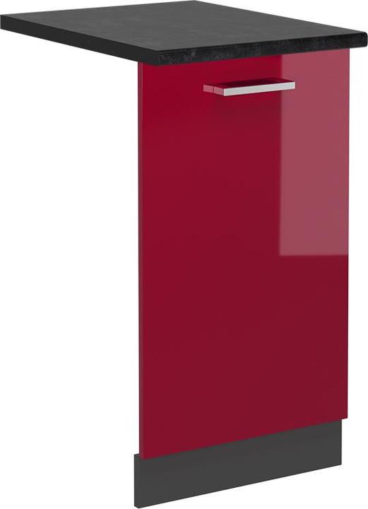 Anthrazit, Rot, Rot Hochglanz