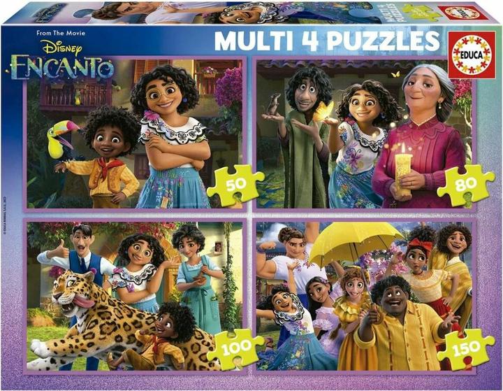 Produktbild Educa 19581 Children's Puzzle Multi 4 Puzzles Encanto (50-80-100-150) For 5+ Years (150 Teile)