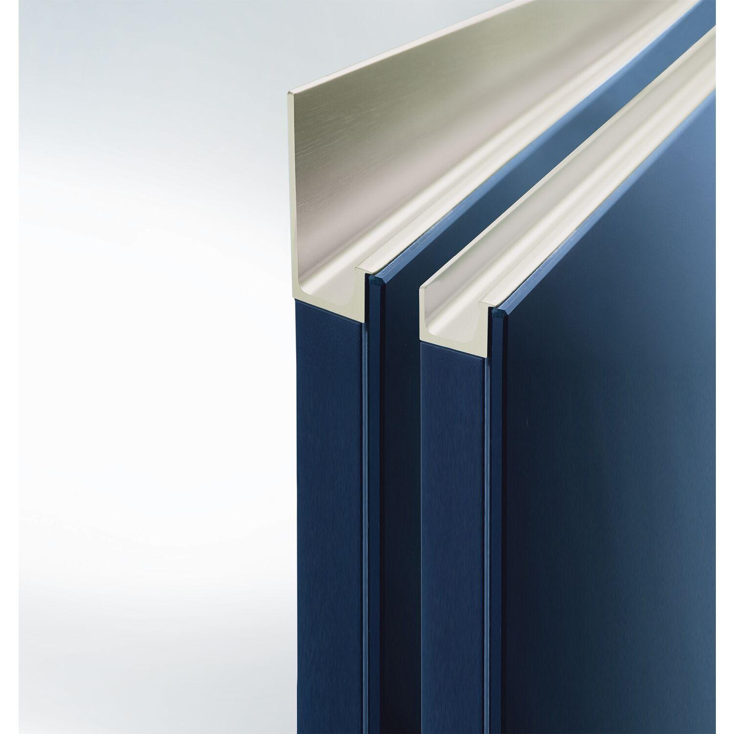 Thumbnail - Schüco, Möbelgriff, Grande Griffleiste Möbelgriff 345 mm Griff Aluminium Edelstahl-Effekt