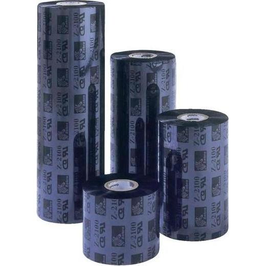 Zebra, Beschriftungsband, 3400 Wax/Resin - Schwarz - 60 mm x 450 m (6 cm, Schwarz)
