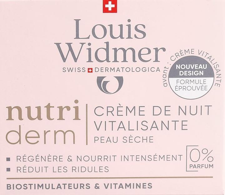 Image du produit Widmer Louis Nutriderm Nachtcreme Vitalisante ohne Parfum 50 ml (50 ml, Crème de nuit)