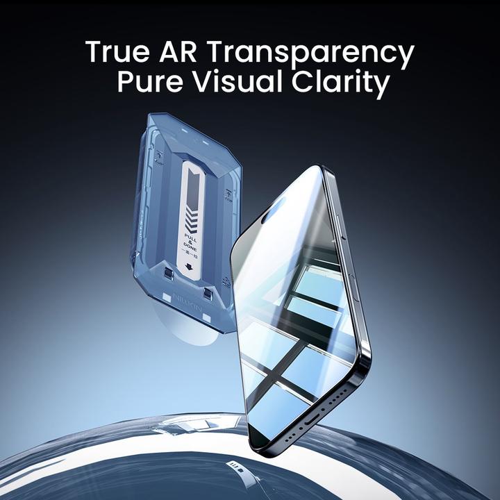 Produktbild Nillkin Tempered Glass 0,2 mm H+ PRO 2.5D für Apple iPhone 17 Air (mit Applikator) (1 Stk., Apple iPhone 17)