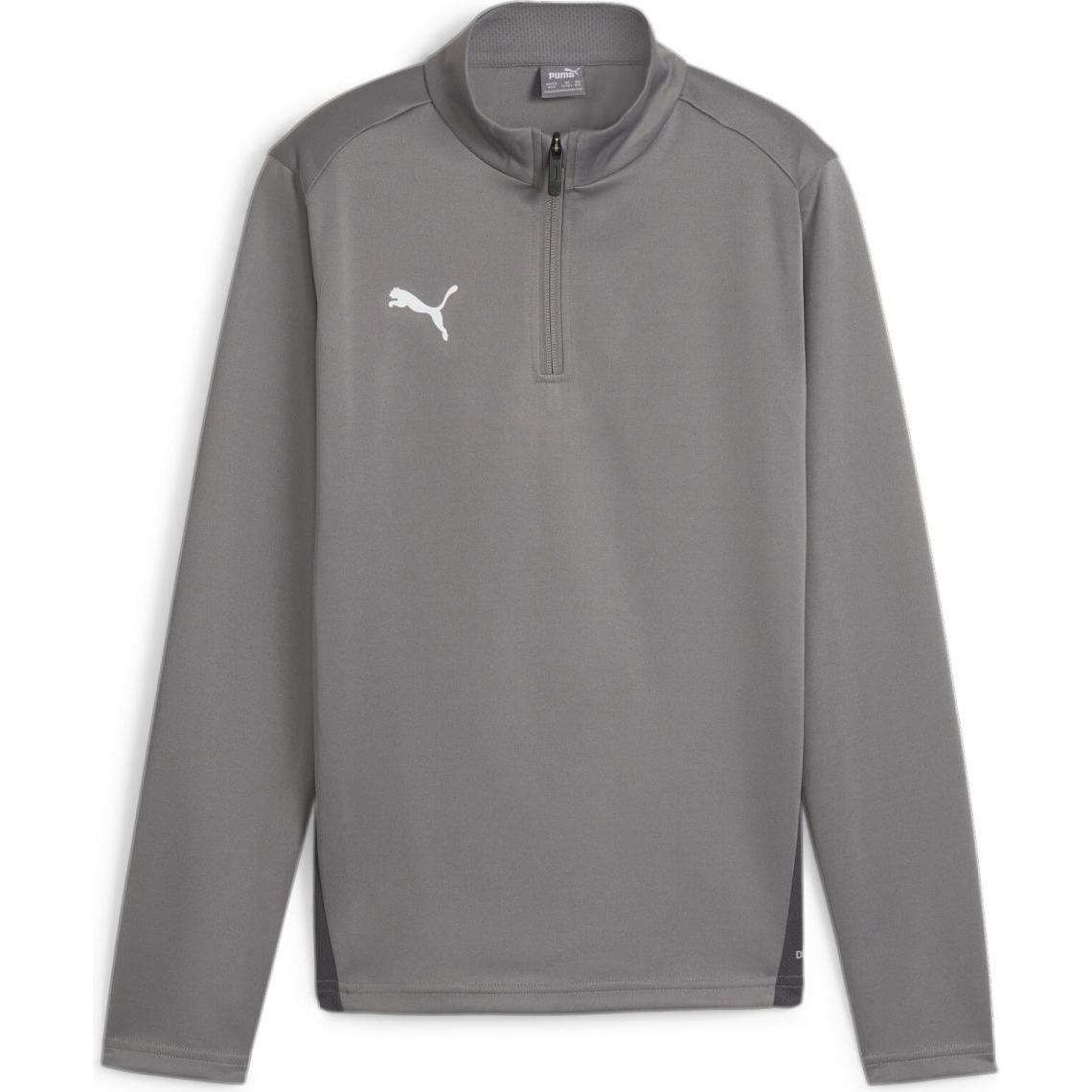 Thumbnail - Puma, Jungen, Sportshirt, teamGOAL Training 1/4 Zip Top Jr (XL), Schwarz, XL