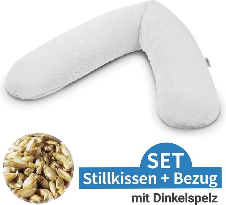 Actual product image Theraline Stillkissen Stillkissen Das Original mit Dinkelspelz-Füllung (190 cm)