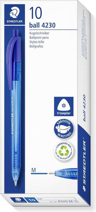Actual product image Staedtler Biros ball 4230 M (Blue, 1x)