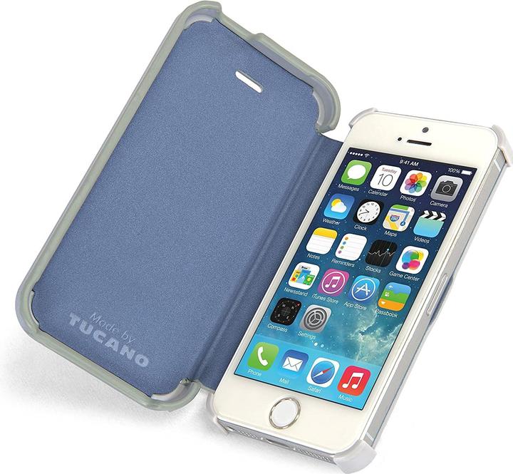 Immagine prodotto Tucano Custodia Ancilia per iPhone 5/5S/SE argento (Apple iPhone 5, Apple iPhone 5s)