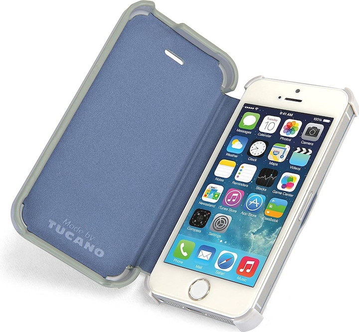 Immagine prodotto Tucano Custodia Ancilia per iPhone 5/5S/SE argento (Apple iPhone 5, Apple iPhone 5s)