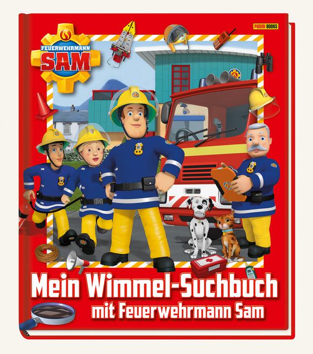 Panini Feuerwehrmann Sam: Mein Wimmel-Suchbuch mit Feuerwehrmann Sam (Tedesco, Eva-Regine Rauch, Nicole Hoffart., 2018)