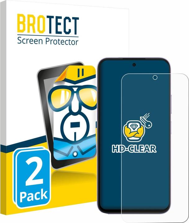 Image du produit BROTECT Protection Clair (2 pcs, Oppo Reno 6 5G)
