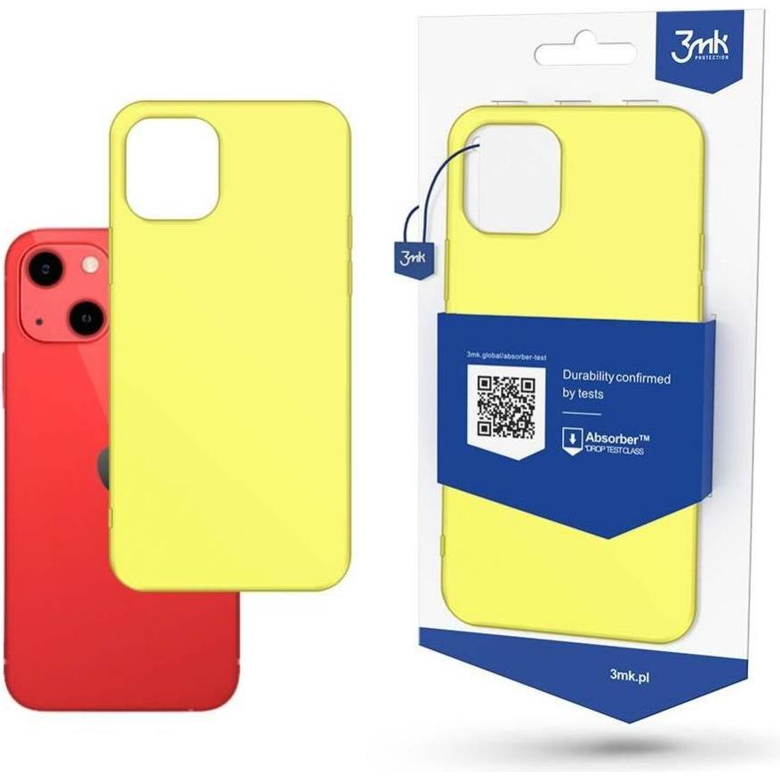 Nenurodyta 3mk Matt Case iPhone 13 Mini 5,4" limonka/lime (Apple iPhone 13 mini), Smartphone Hülle, Gelb