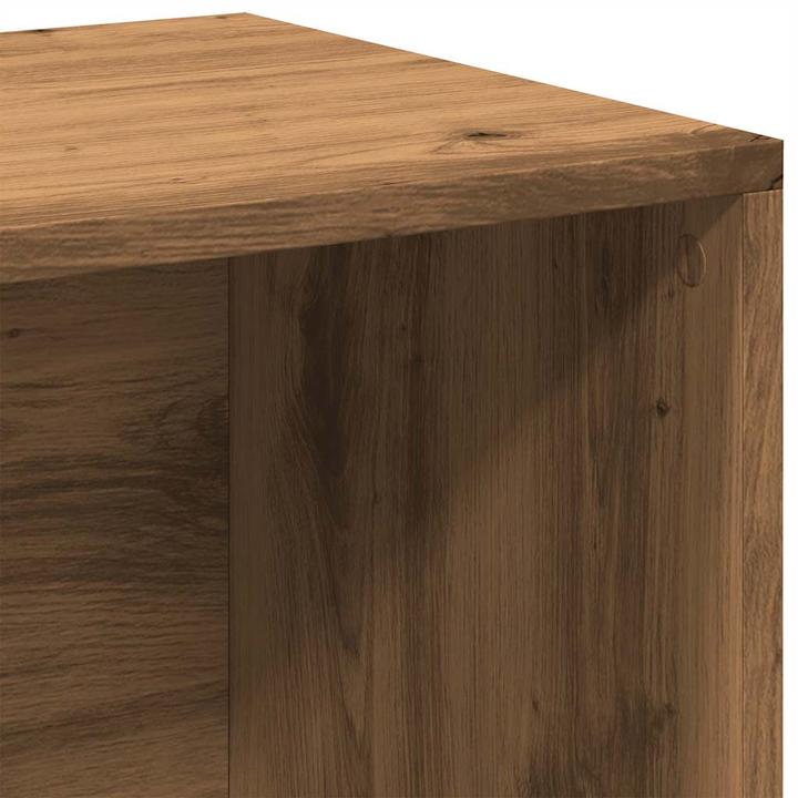 Actual product image vidaXL Aufbewahrungstruhe Artisan-Eiche 69,5x34x36 cm Holzwerkstoff (85.14 l)