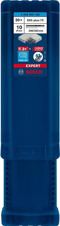 Productafbeelding Bosch Professional Zubehör Expert SDS plus-7X hamerboren, 10 x 200 x 265 mm, 30 st. (10 millimeter)