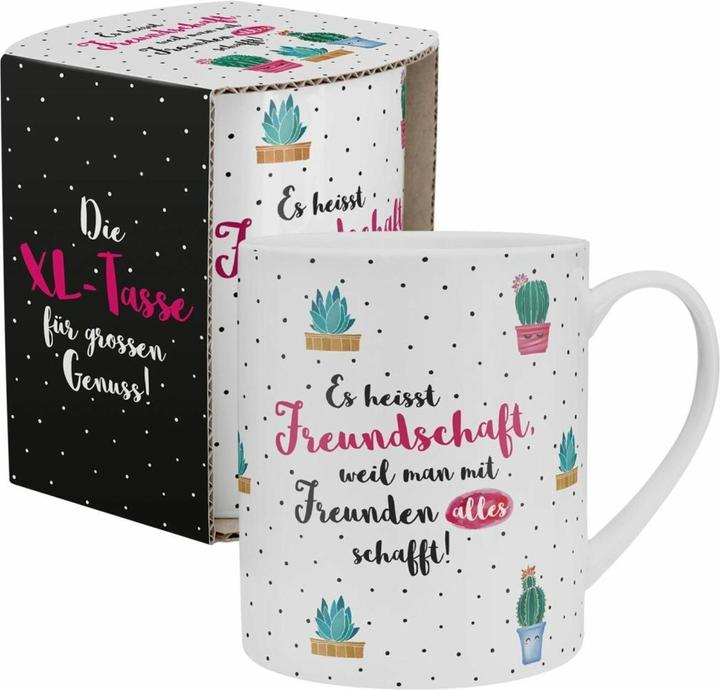 Produktbild Sheepworld XL-Tasse.Kaktus Freundschaft.46215