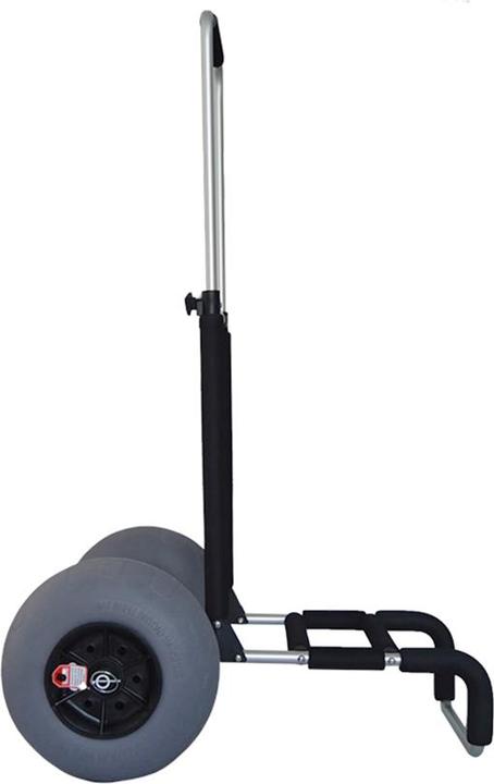Actual product image 9WS Diable en Alu pour paddle avec roues ballon idales pour le sable