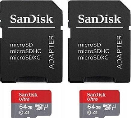 Actual product image SanDisk Ultra (64 GB, microSDXC, U1, UHS-I)