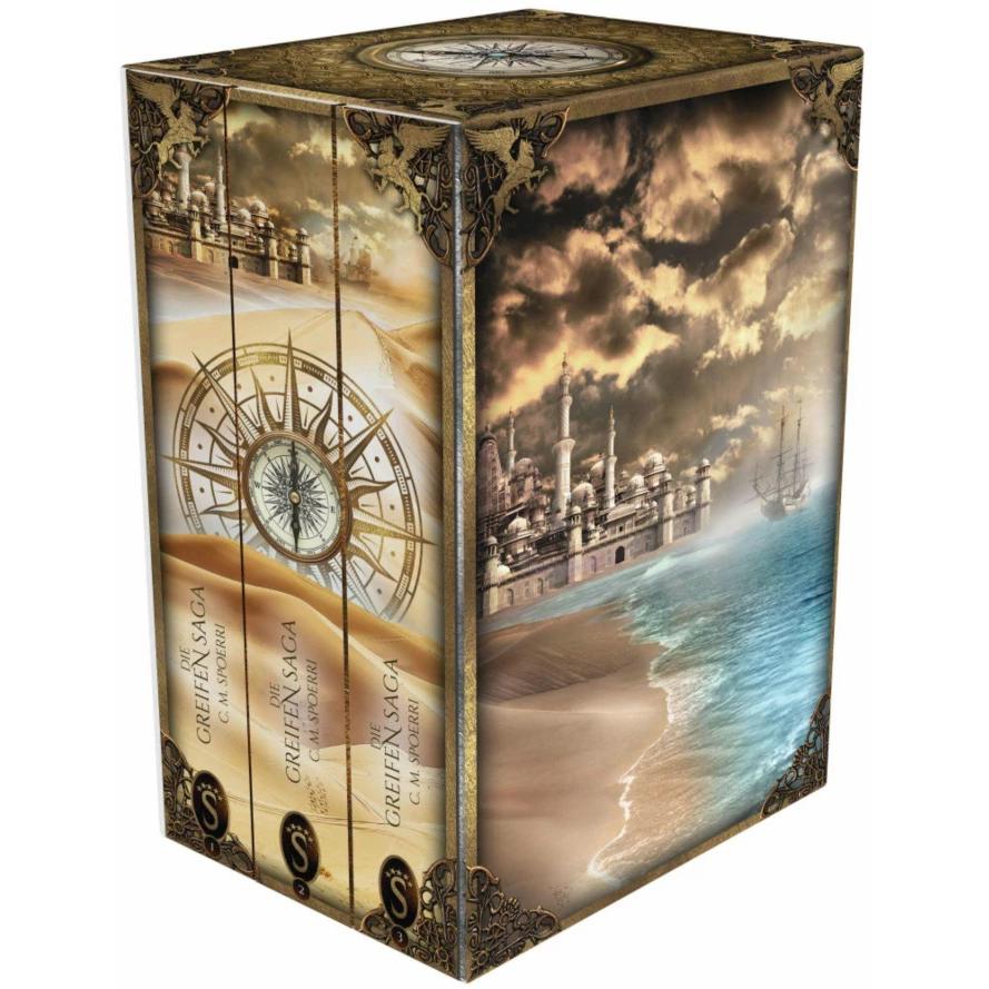 Die Greifen-Saga - Die komplette Trilogie im Schuber, Belletristik von C. M. Spoerri