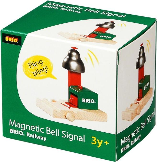 Actual product image Brio Magnetic bell signal