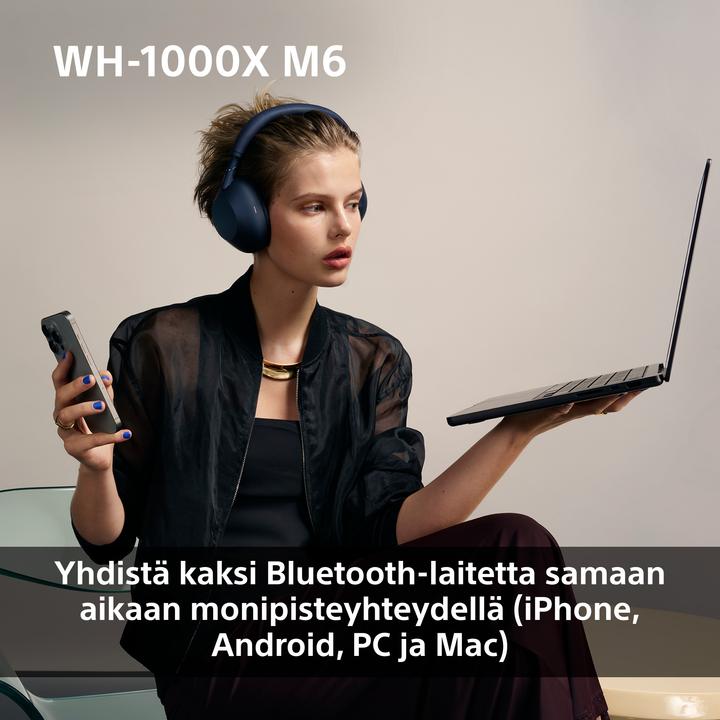 Image du produit Sony WH-1000XM6 (ANC, 30 h, Sans fil, Filaire)