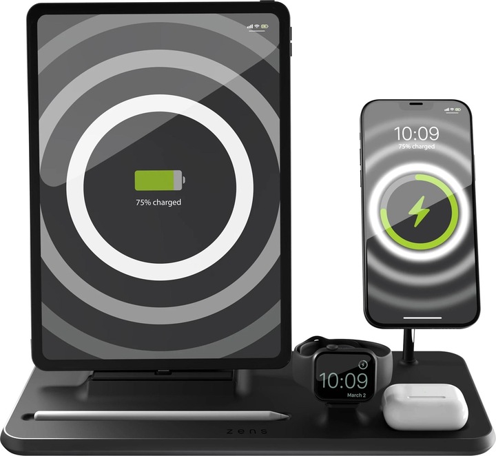 Image du produit Zens iPad 4 en 1 + chargeur MagSafe (18 W)