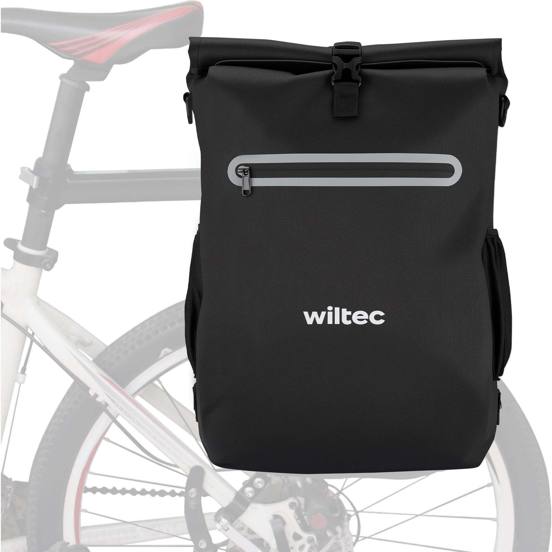 Wiltec, Velotasche, (20 l, Gepäckträgertasche)