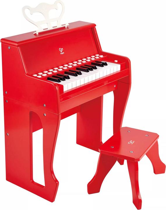 Produktbild Hape Leuchttasten-Piano mit Hocker, rot FSC