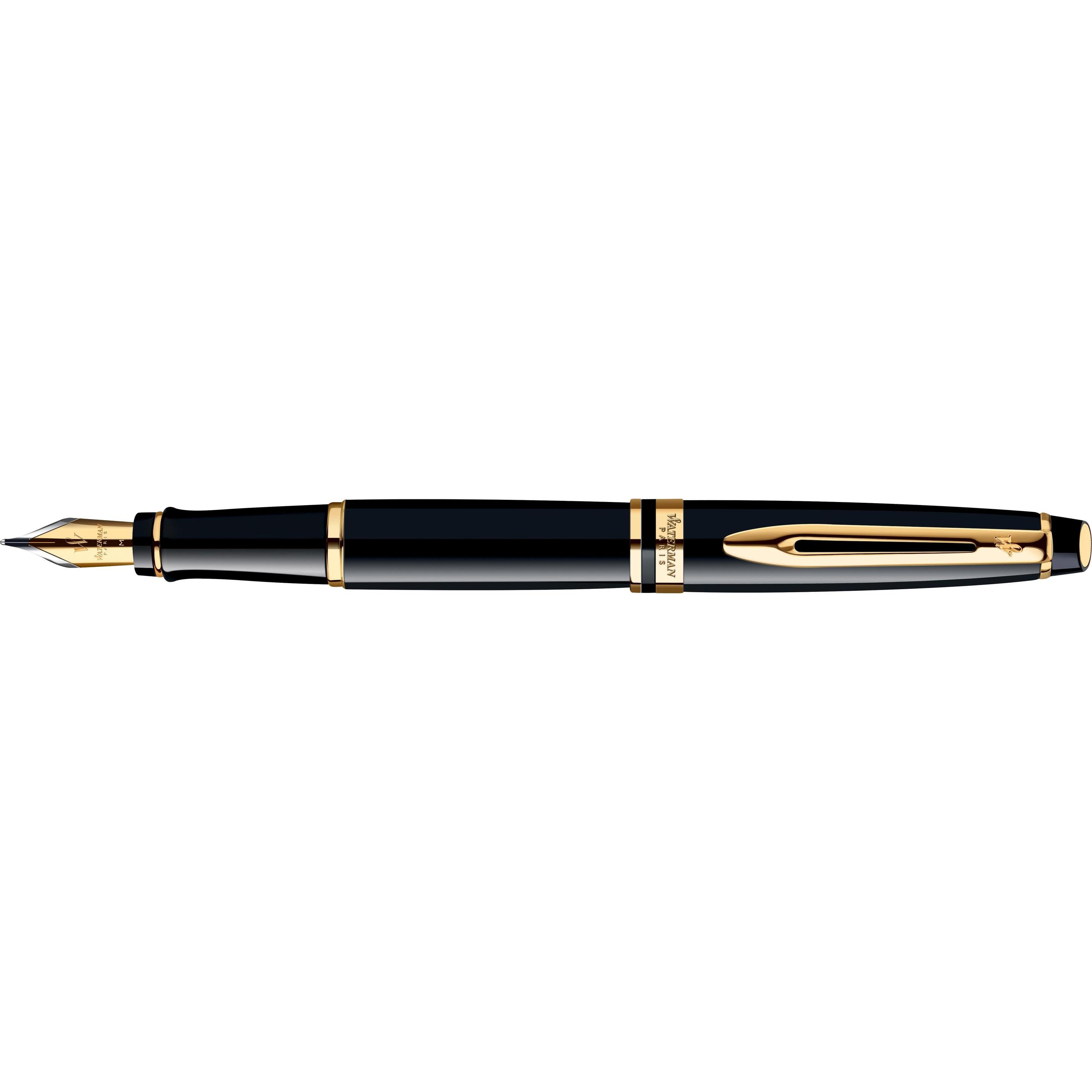 Waterman, Schreibstifte, Expert (Schwarz, Gold, 1 x)