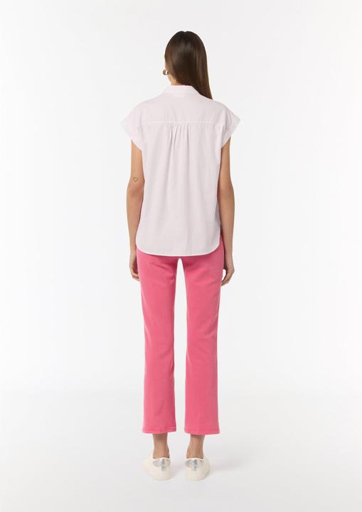 Produktbild Comma Bluse Locker geschnittene Hemdbluse mit Musterstruktur (40)