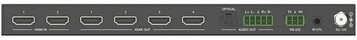 Image du produit Purelink PureTools 2x4 HDMI 2.1 Splitter - 48Gbps mit Scaler und Audio De-Embedding