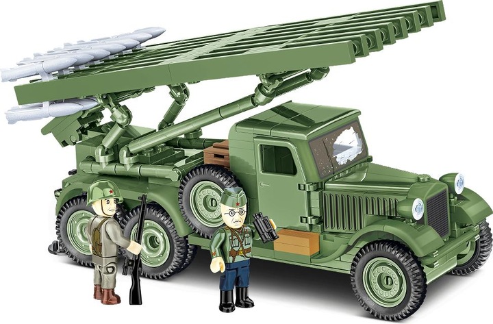 Actual product image Cobi KATYUSHA ROCKET LAU, model, 440 parts, from 8 years old
