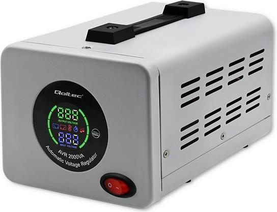 Produktbild Qoltec 50724 Automatyczny stabilizator napięcia AVR 2000VA (2 VA, 1600 W)