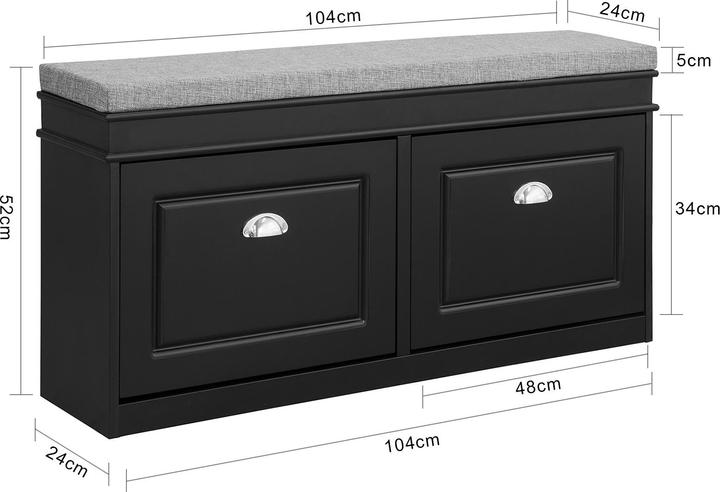 Produktbild SoBuy Stanley (105 x 52 x 24 cm)
