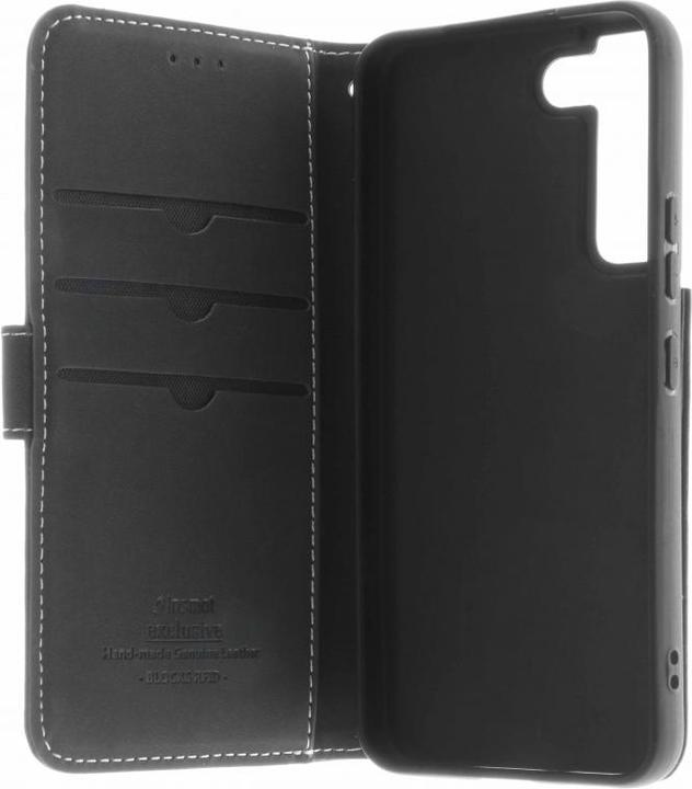 Produktbild Insmat 650-3042 mobile phone case (6.6") Flip case Black (Samsung Galaxy S22+)