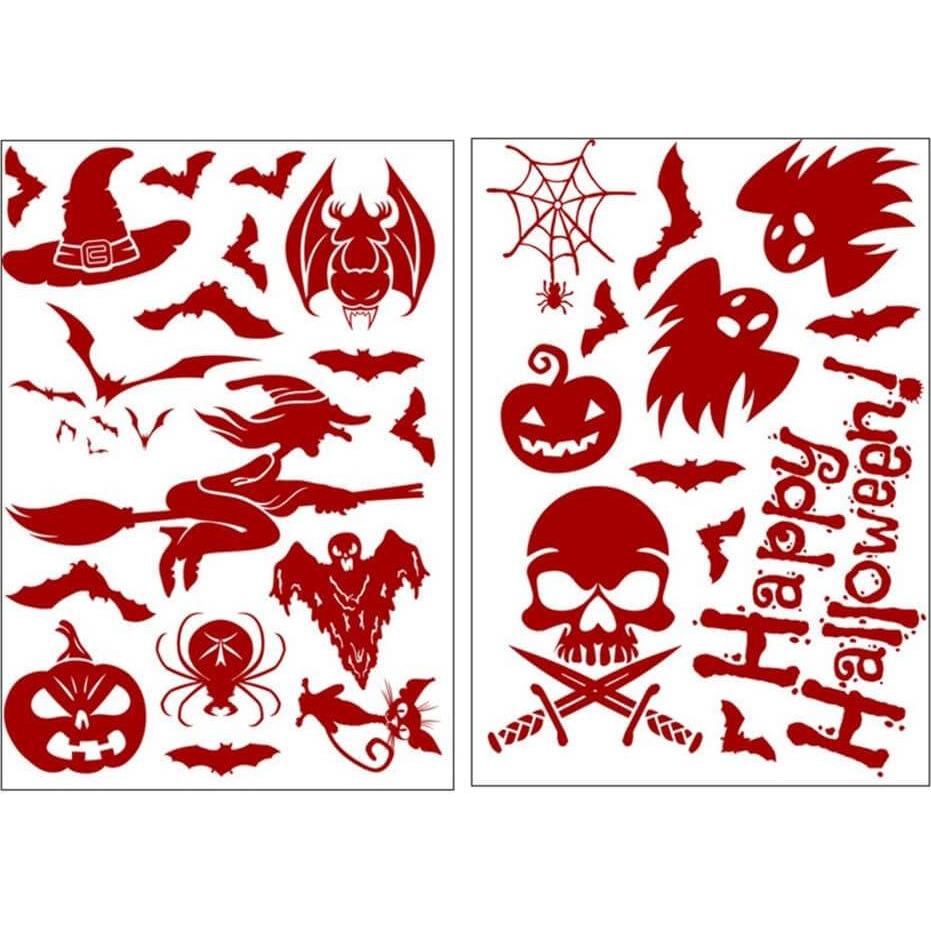 Thumbnail - Cover-Discount, Wandtattoo, Fenster Sticker Tattoo Halloween